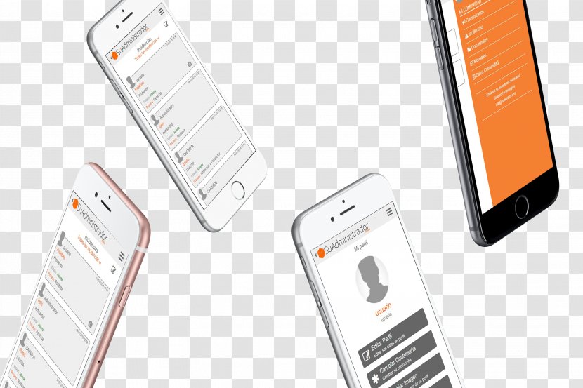 Feature Phone Smartphone Administrador De Fincas IPhone - Telephony Transparent PNG