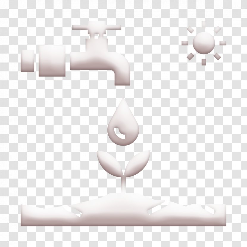Agriculture Icon Irrigation Save - Blackandwhite Symmetry Transparent PNG