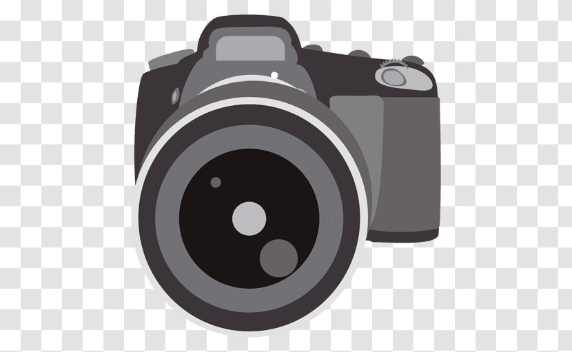 Drawing Camera Photography - Silhouette - Lense Transparent PNG