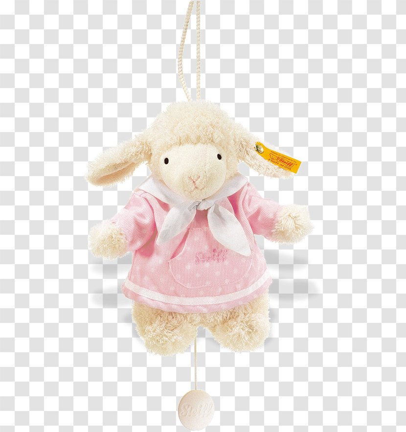 Stuffed Animals & Cuddly Toys Plush Margarete Steiff GmbH Sweet Dreams Agneau - Flower - Pink Teddy Transparent PNG