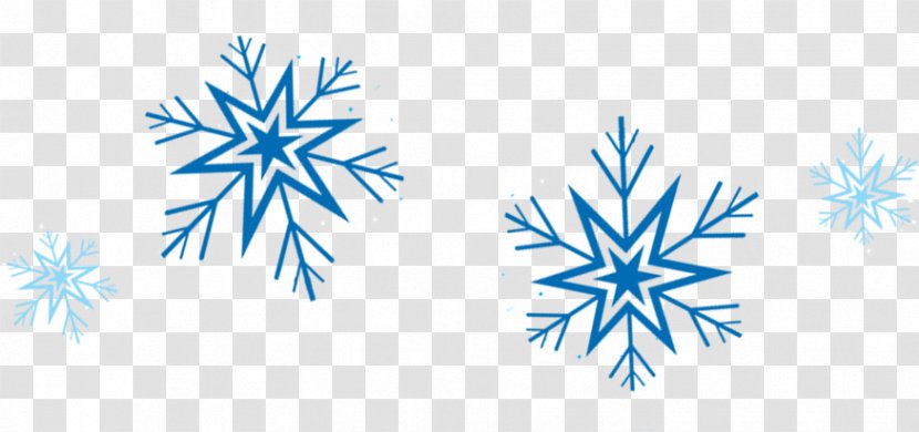 Ice Crystals Snowflake - Tree - Blue Snow Transparent PNG