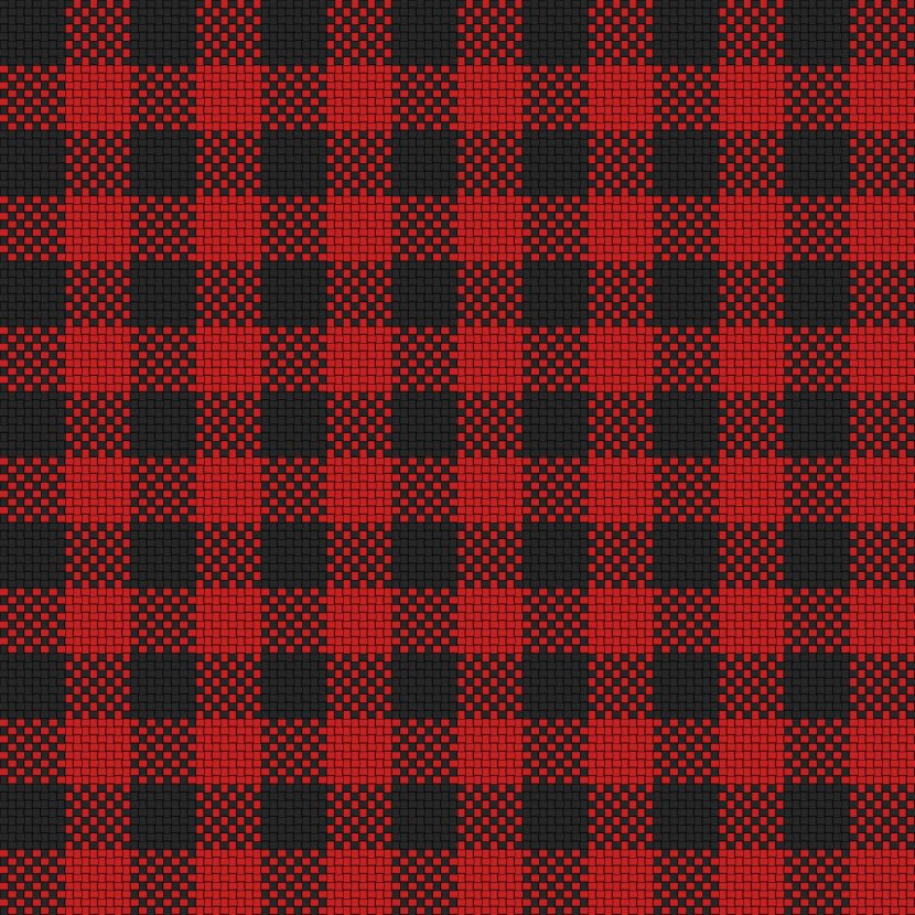 Tartan Red Check Textile Clip Art - Scalable Vector Graphics - Plaid Cliparts Transparent PNG