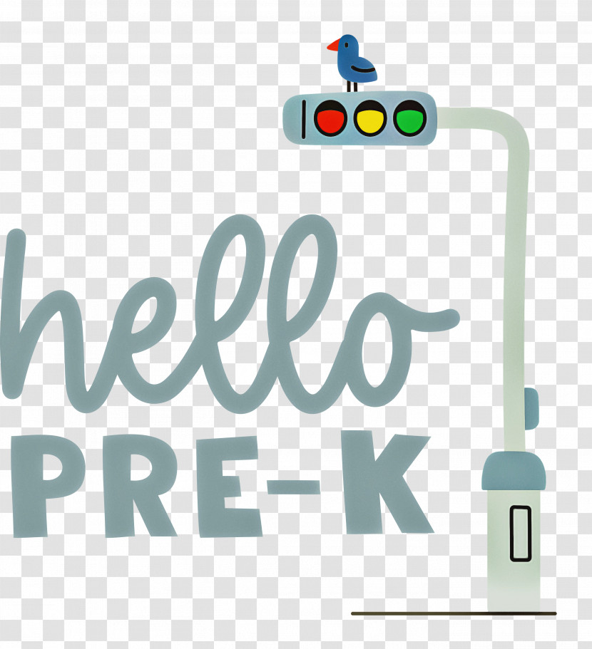 HELLO PRE K Back To School Education Transparent PNG