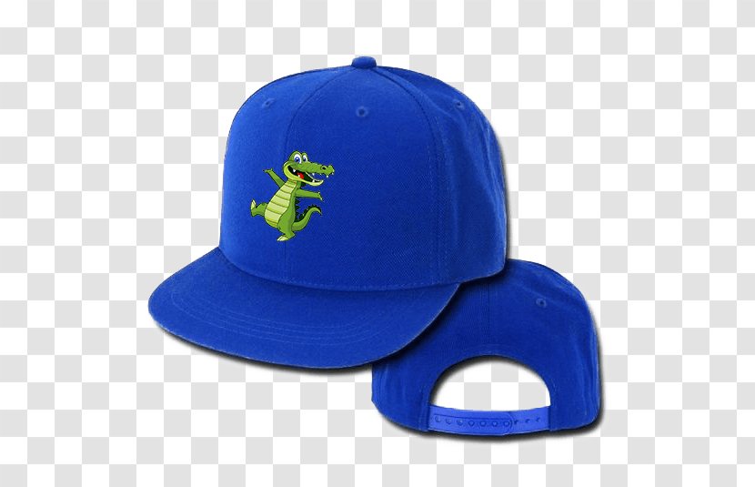 Baseball Cap T-shirt Hat Fullcap - Cobalt Blue Transparent PNG