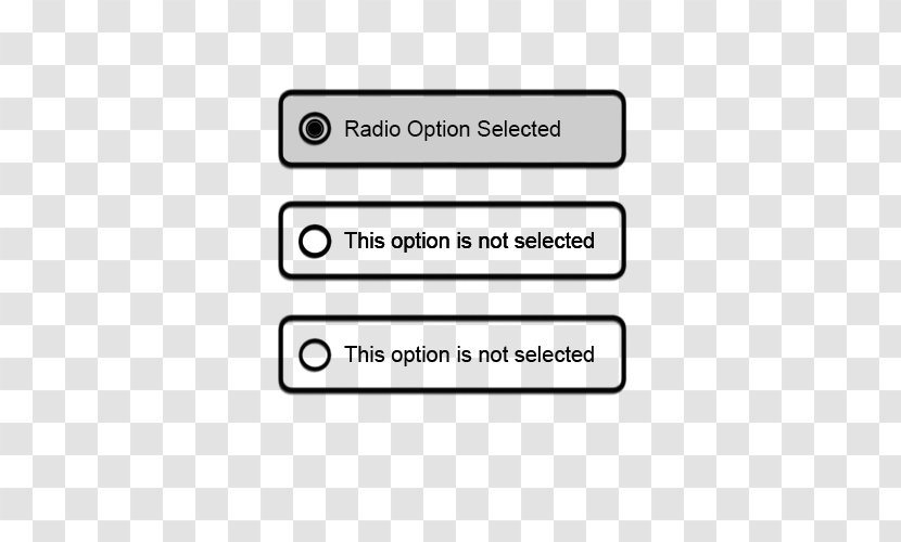 User Experience Interface Design Radio Button Transparent PNG