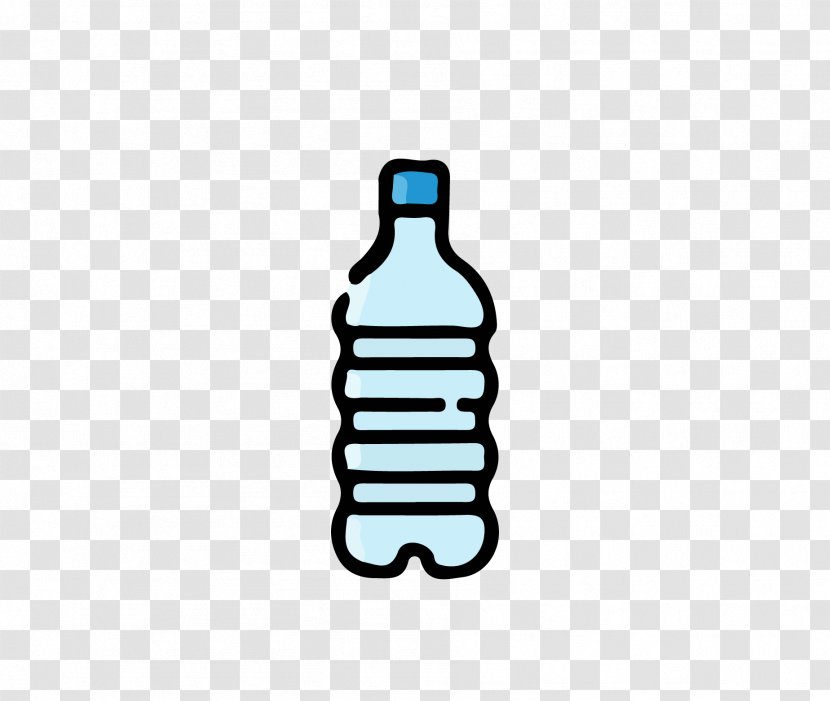Bottle Drink Mineral Water - Glass - Blue Transparent PNG