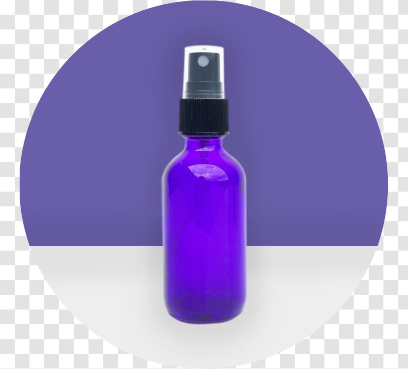 Glass Bottle Liquid Container - Purple Transparent PNG