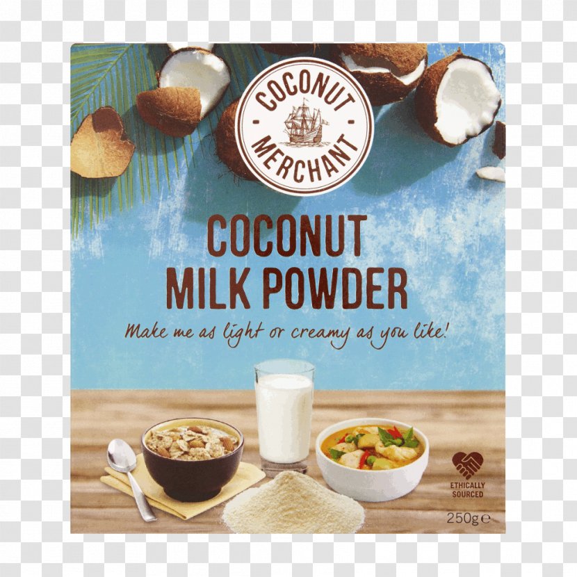 Coconut Milk Substitute Water Vegetarian Cuisine - Cooking - Powder Transparent PNG