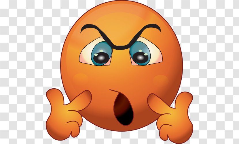 Emoticon Smiley Anger Clip Art - Smile - Annoyed Transparent PNG