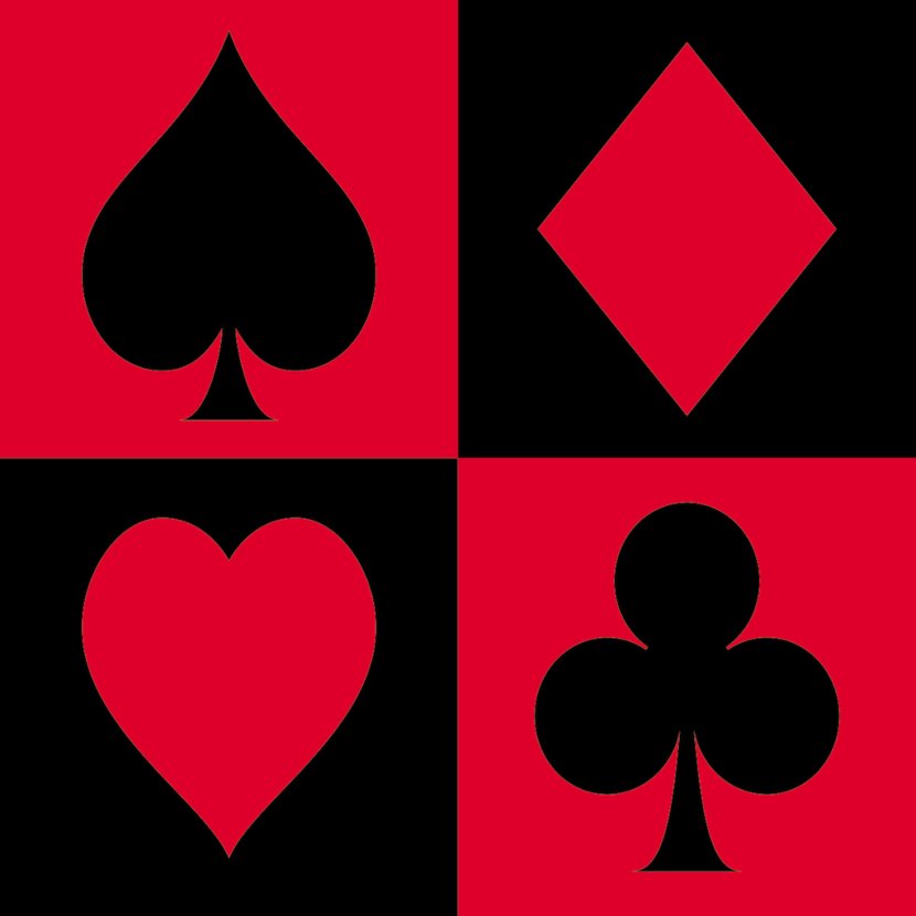 Dominoes Suit Playing Card Spades Clip Art - Heart - Ace Transparent PNG