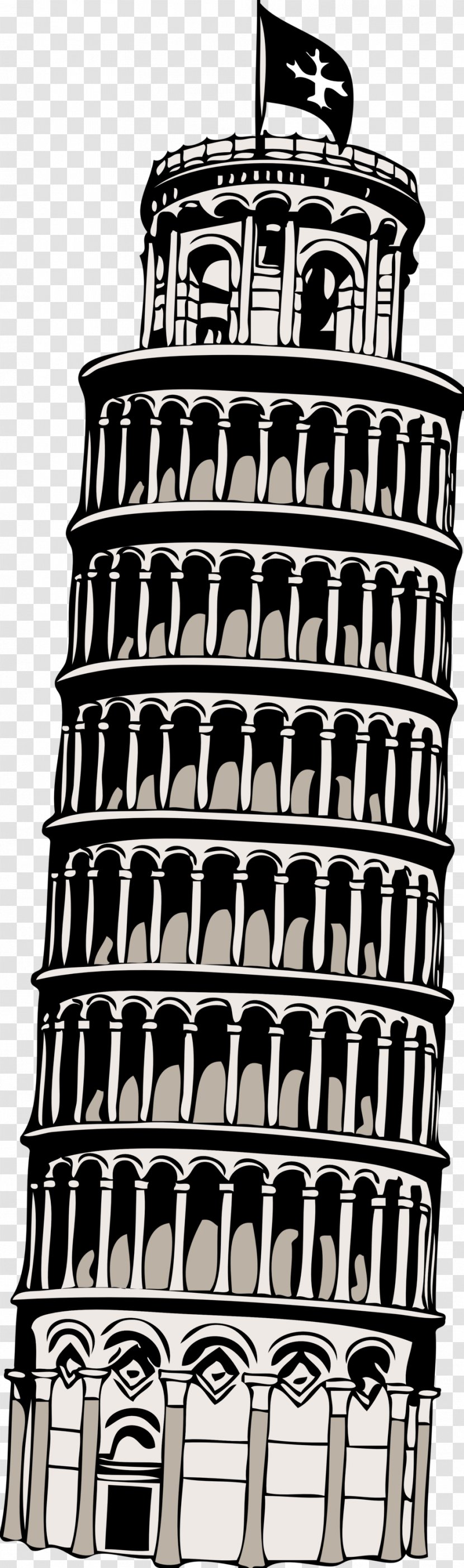 Leaning Tower Of Pisa Clip Art - Province Transparent PNG