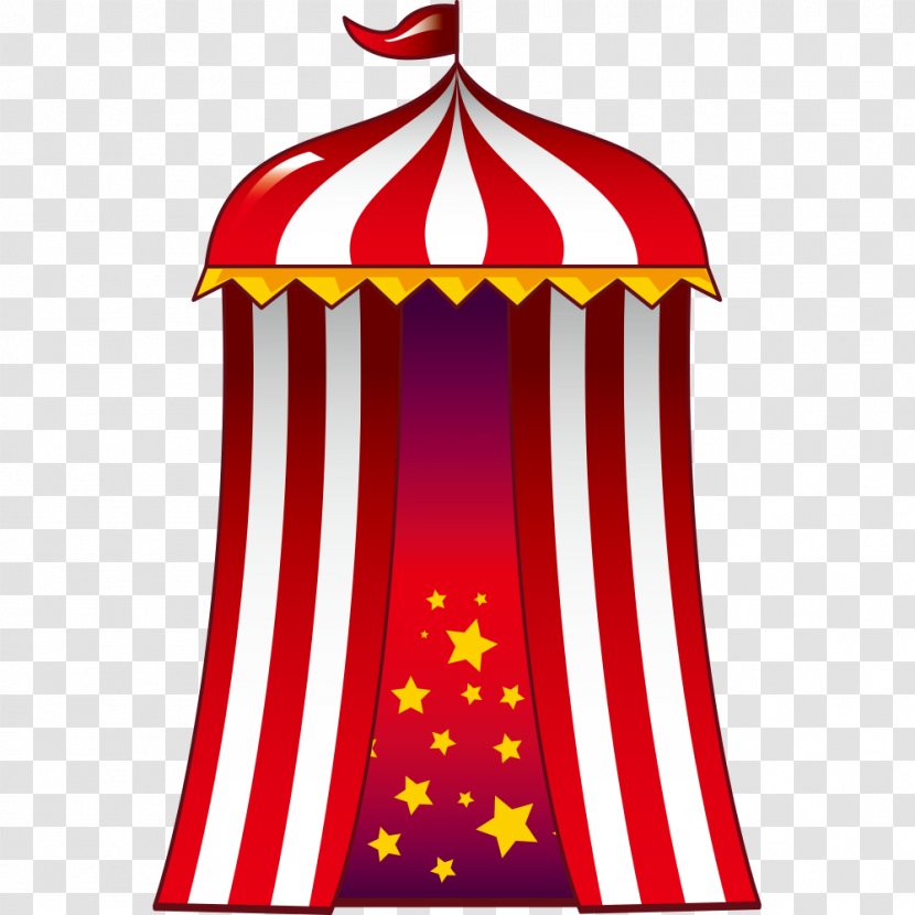 Circus Cartoon Tent Clown - Tents Transparent PNG