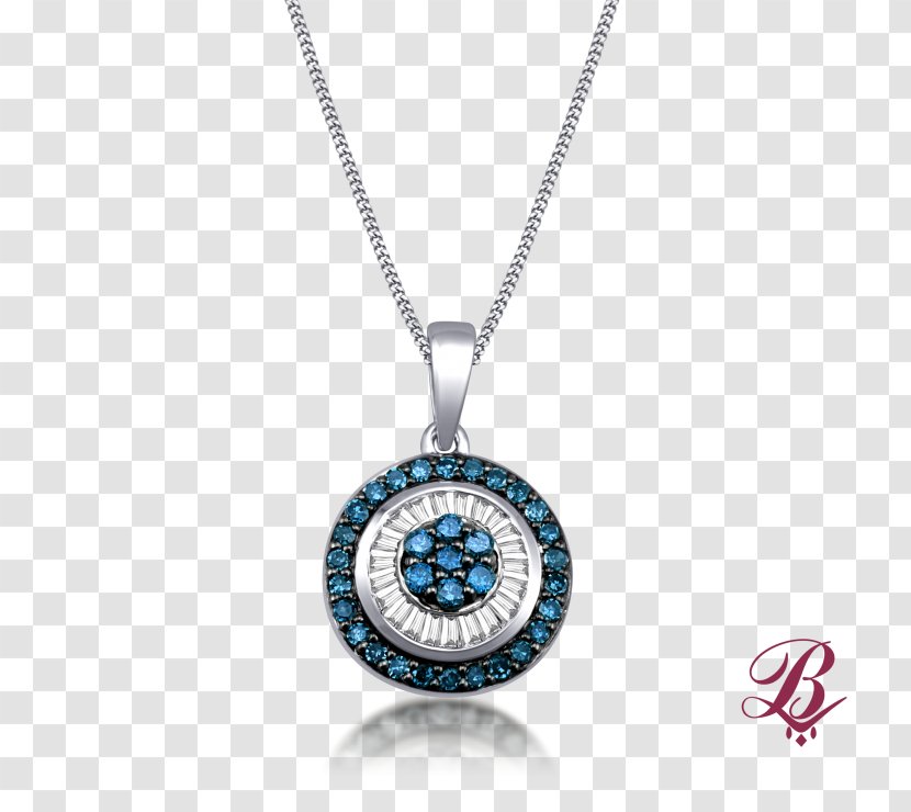 Locket Necklace Sapphire Bling-bling Body Jewellery - Jewelry Transparent PNG
