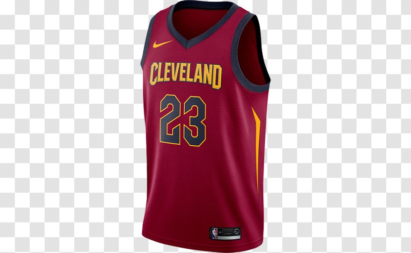 Cleveland Cavaliers T-shirt Jersey Swingman NBA Store - Lebron James Transparent PNG