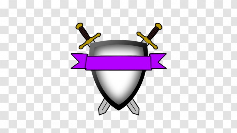 Logo Sword - Shield - Trojans Clipart Transparent PNG