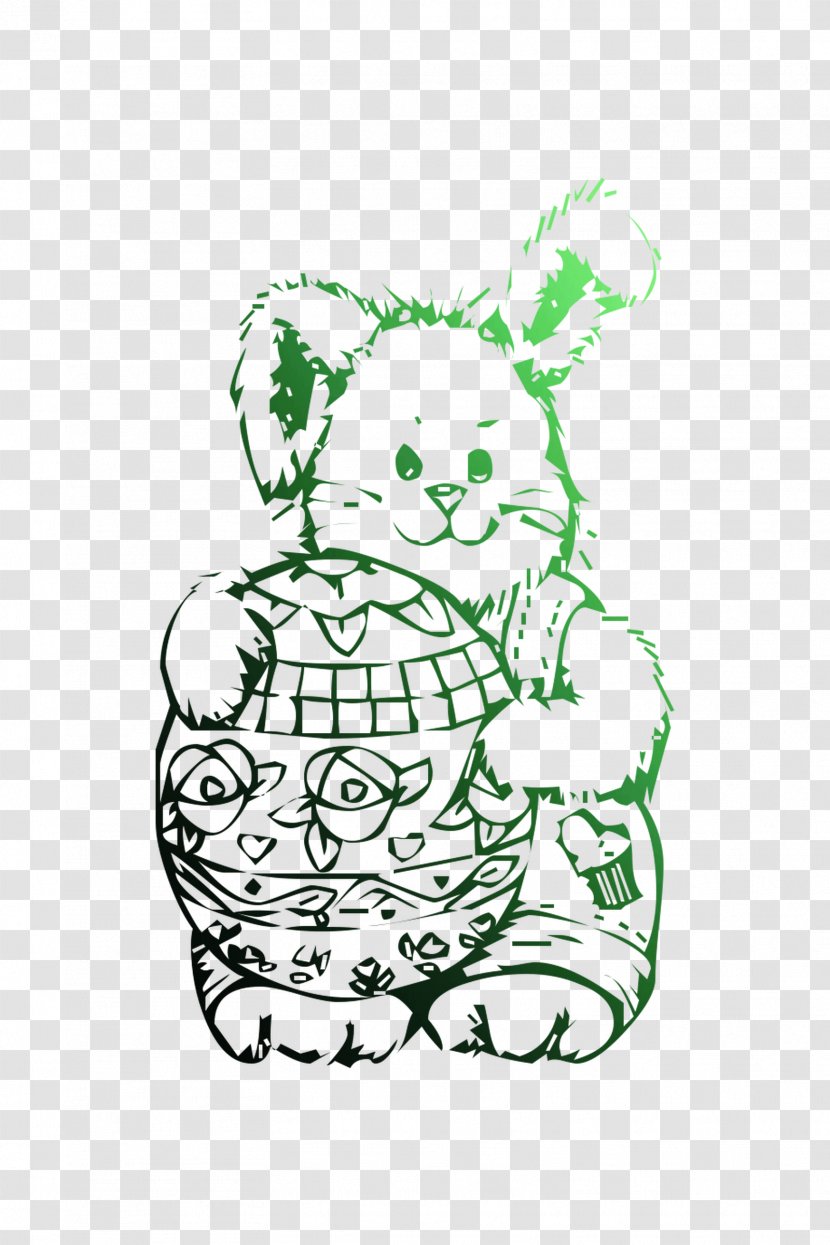 Illustration Sketch Rabbit Line Art Clip - Fictional Character Transparent PNG