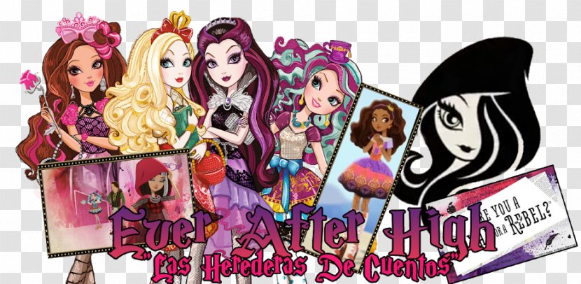 Ever After High Coloring Book Image Web Series Netflix - Fan Art Transparent PNG