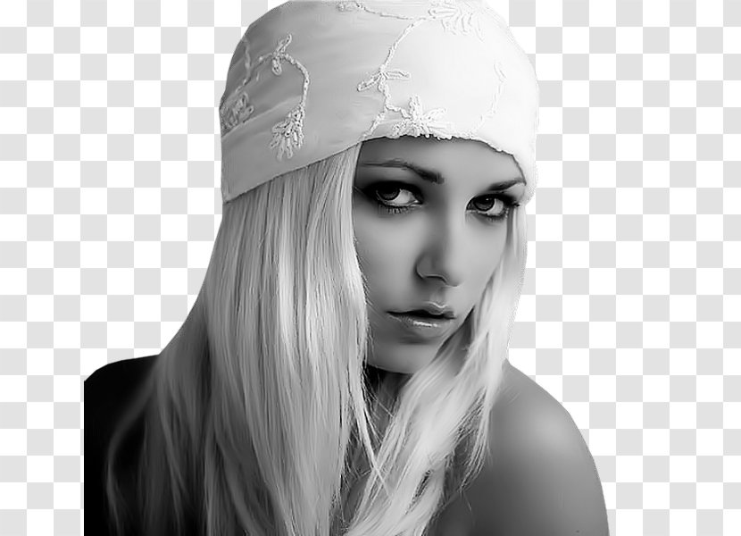 Black And White Color - Female - Woman Transparent PNG