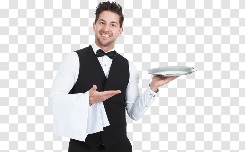 Waiter Tray T-shirt Stock Photography Table - Businessperson - The Transparent PNG