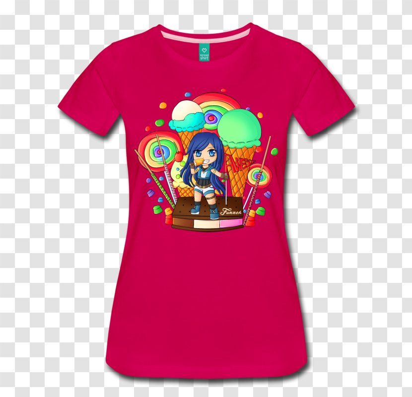 T-shirt Hoodie Teespring ItsFunneh - Cafepress Transparent PNG