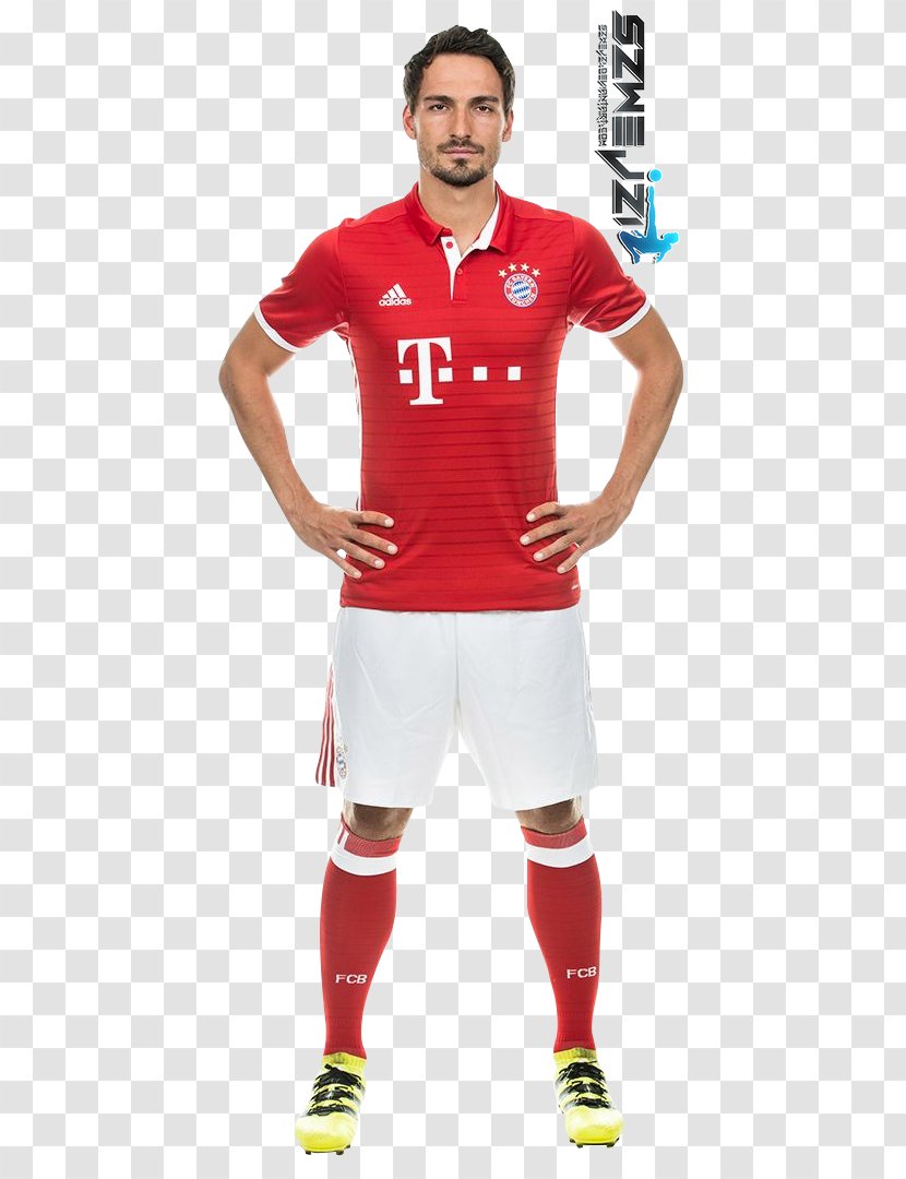 Mats Hummels FC Bayern Munich Jersey Football Player Transparent PNG