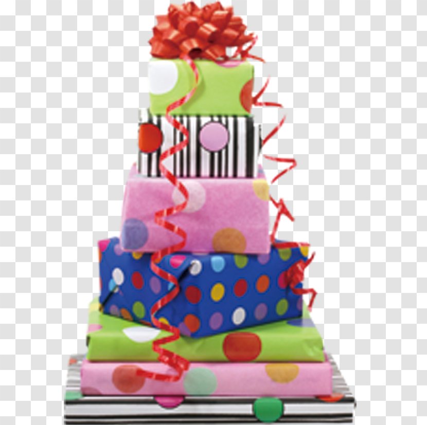Birthday Cake Gift Greeting & Note Cards Clip Art - Creative Christmas Transparent PNG