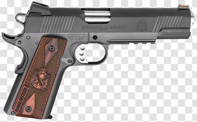 Springfield Armory M1911 Pistol .45 ACP Semi-automatic - Automatic Colt Transparent PNG