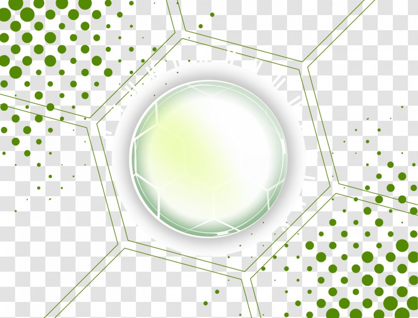 Halftone Stock Photography Royalty-free - Geometry - Green Gradient Football Transparent PNG