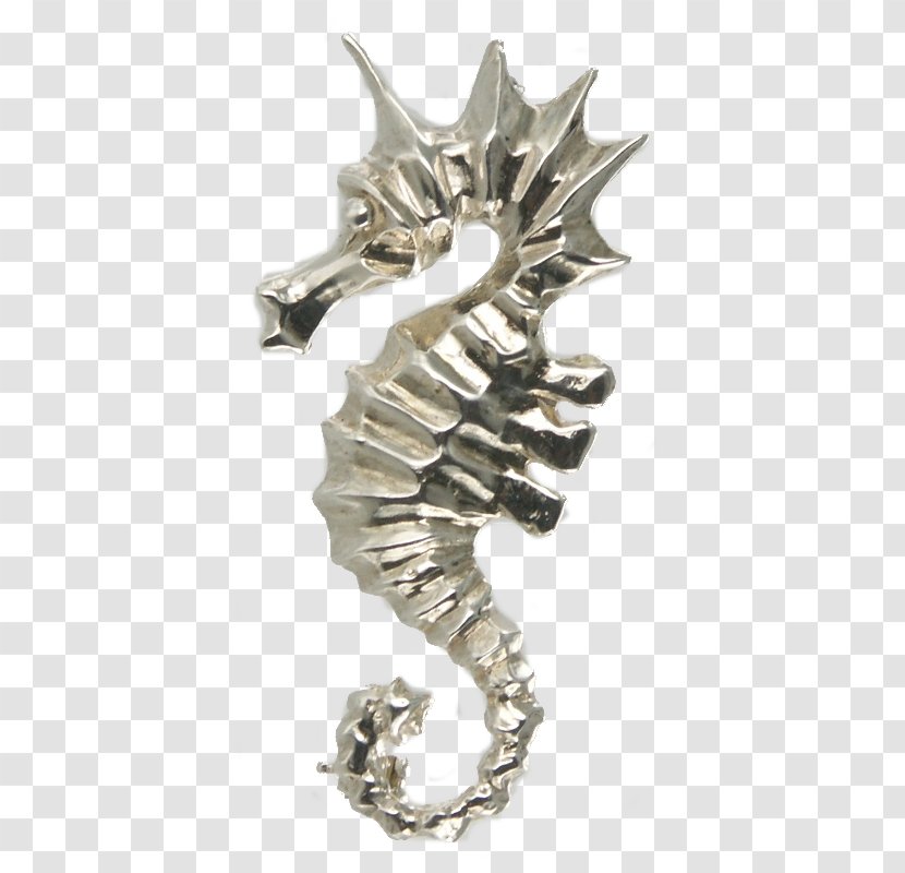 Seahorse Brooch Silver Jewellery Metal - Gold Transparent PNG