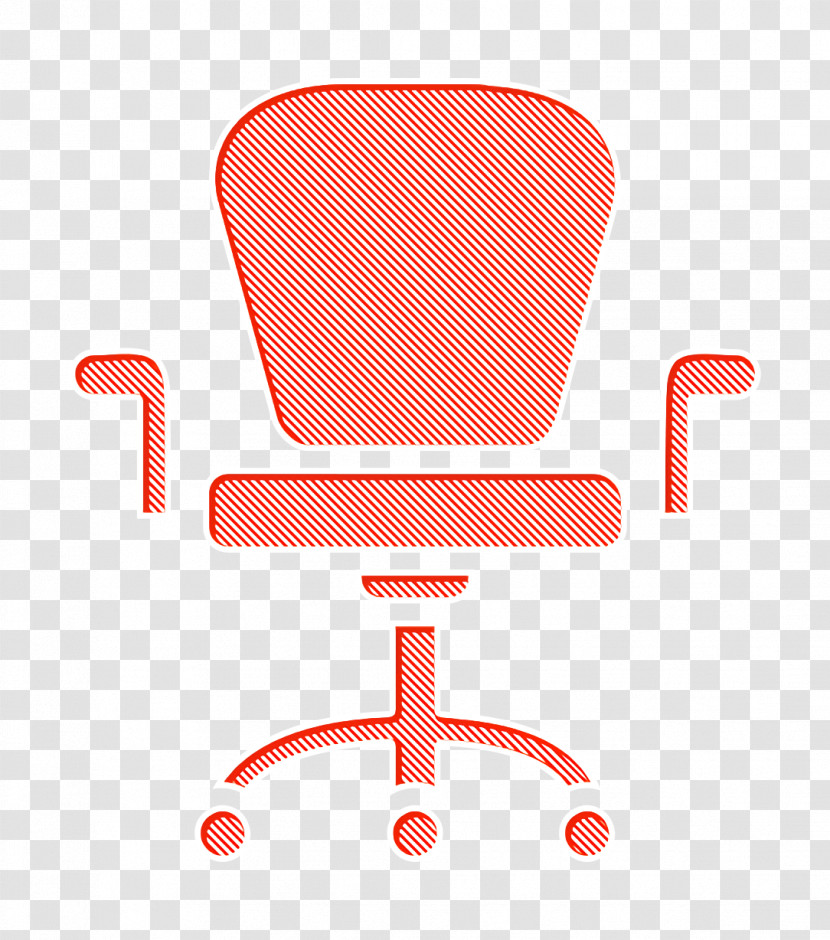 House Things Icon Armchair With Wheels Of Studio Furniture Icon Chair Icon Transparent PNG