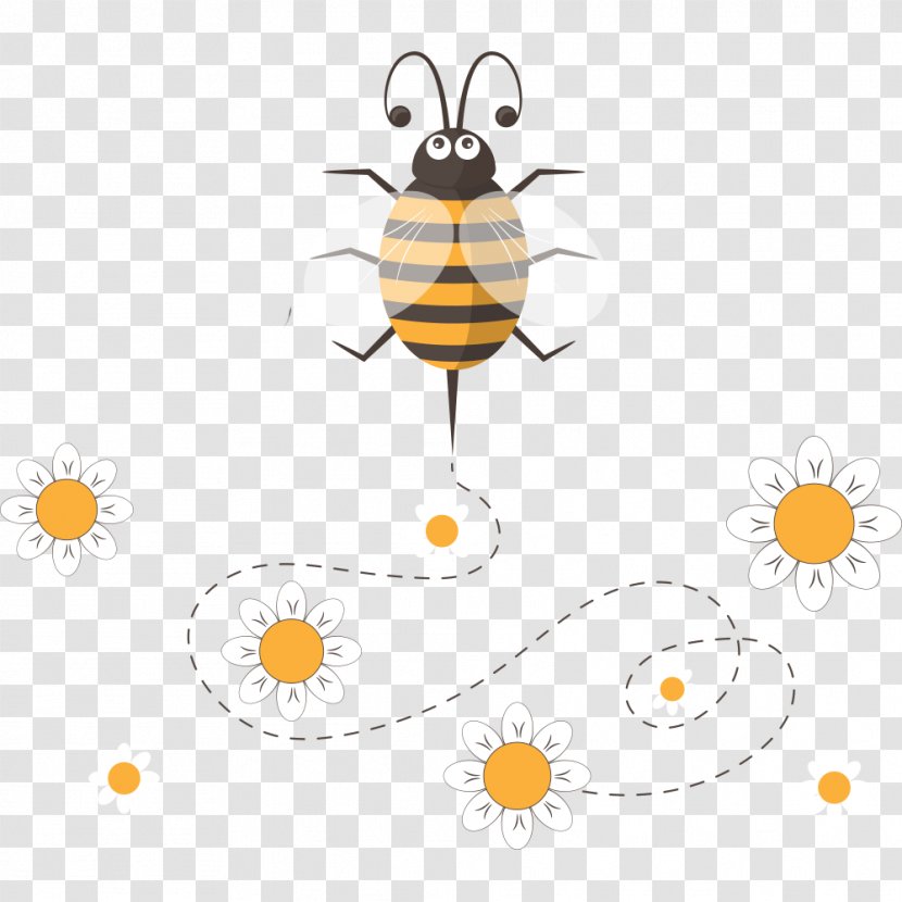 Honey Bee Clip Art - Resource - Busy Transparent PNG