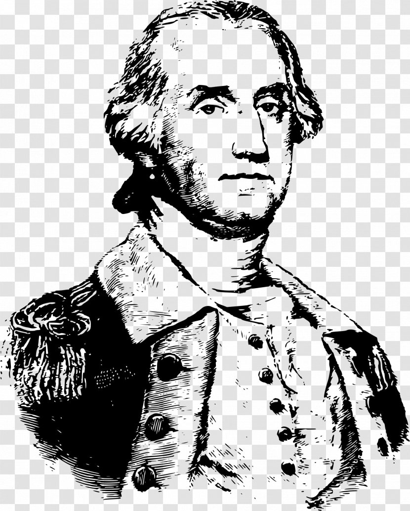 George Washington Clip Art Openclipart Free Content - Monochrome Photography - License Plate Transparent PNG