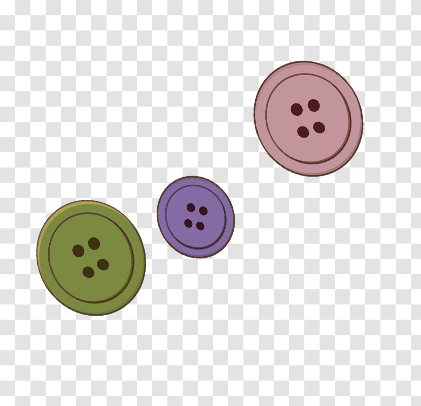 Button - Designer - Hand-painted Buttons Transparent PNG