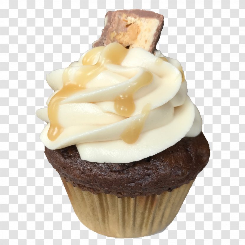 Cupcake Ganache Muffin Frosting & Icing Chocolate Cake - Dairy Product Transparent PNG