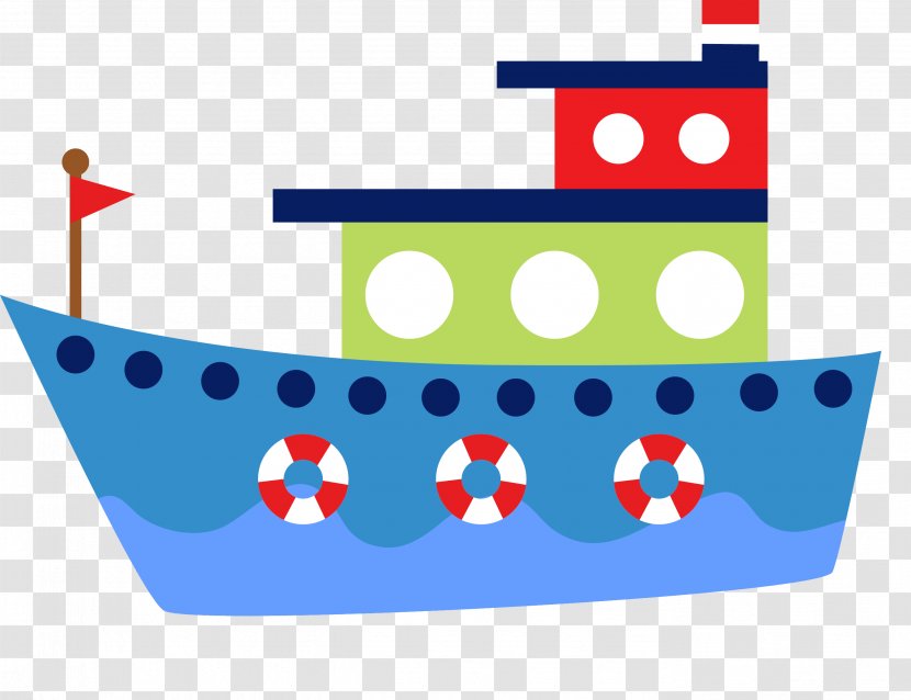 Boat Drawing Euclidean Vector - Blue Ship Material Transparent PNG