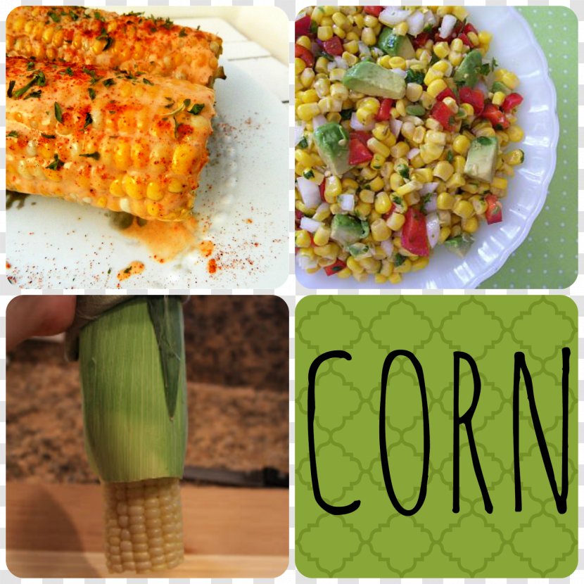 Vegetarian Cuisine Recipe Lunch Food Vegetarianism - Grilled Corn Transparent PNG