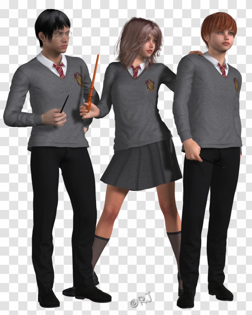School Uniform Outerwear Public Relations Suit Formal Wear - Sleeve - Herry Potter Transparent PNG