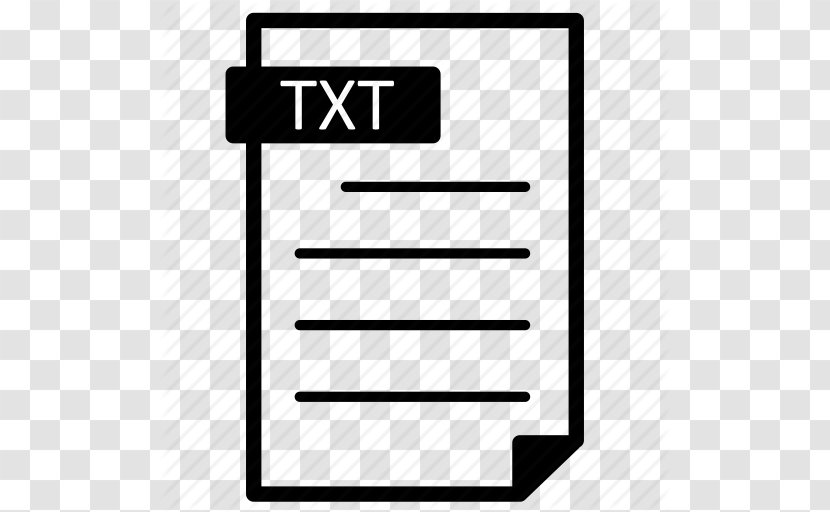 Text File Filename Extension Document Format Computer - Free High Quality Txt Icon Transparent PNG