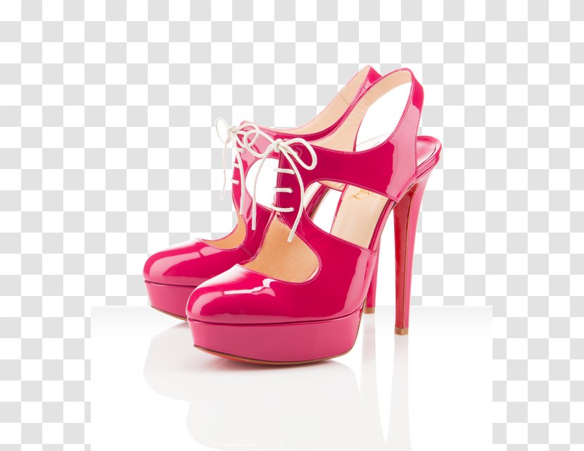 Court Shoe Peep-toe Pink Patent Leather High-heeled - Peeptoe - Footwear Transparent PNG