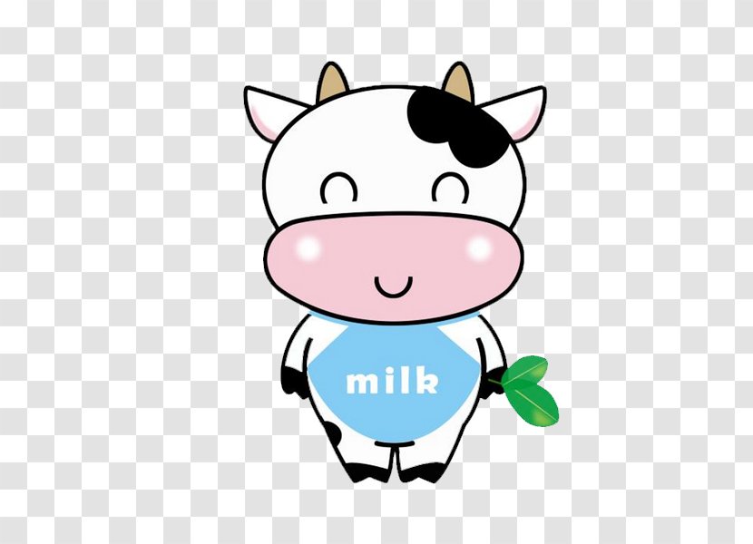 Cattle Calf Milk Logo - Cartoon - Small Cow Material Transparent PNG