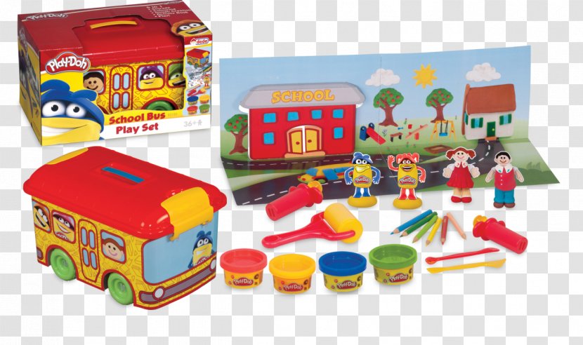 Toy Play-Doh Bus Plasticine Game - Infant Transparent PNG