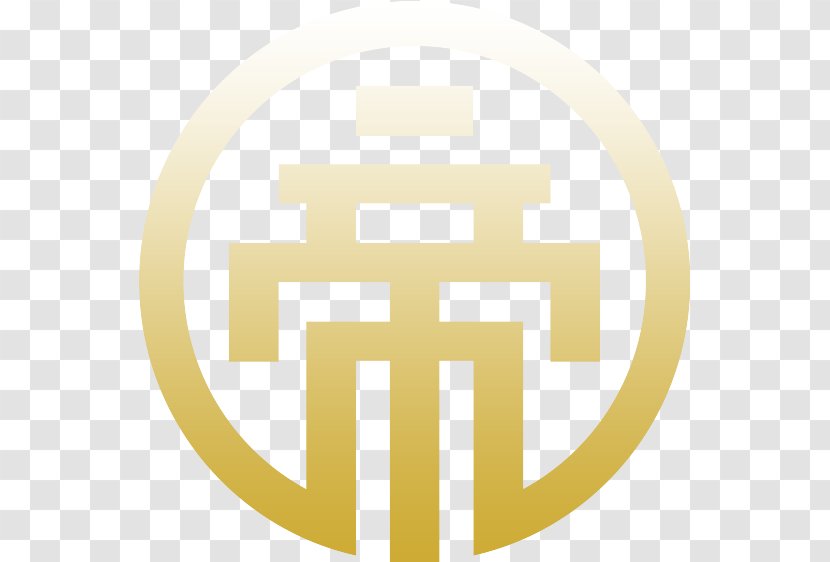 Logo Brand Font - Yellow - Precious Metal Transparent PNG
