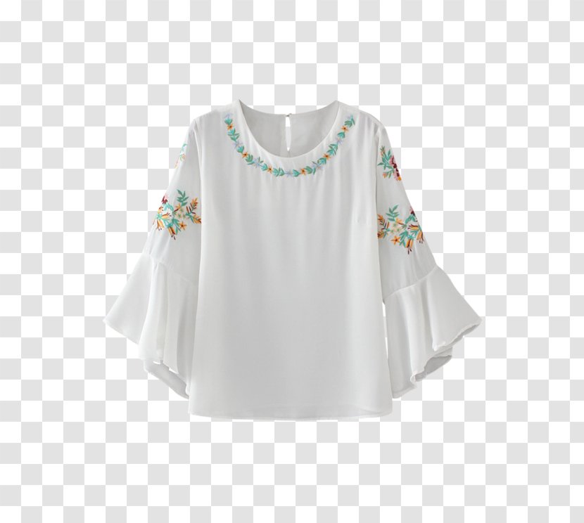 Sleeve Shoulder Blouse Collar - Joint - Embroidered Children's Stools Transparent PNG