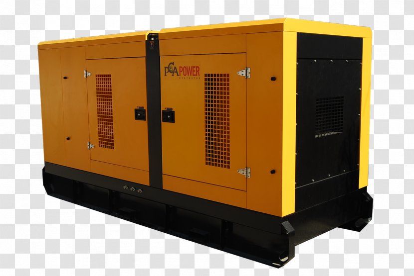 Electric Generator Diesel Electricity Power Alternator - Hardware - Energy Transparent PNG