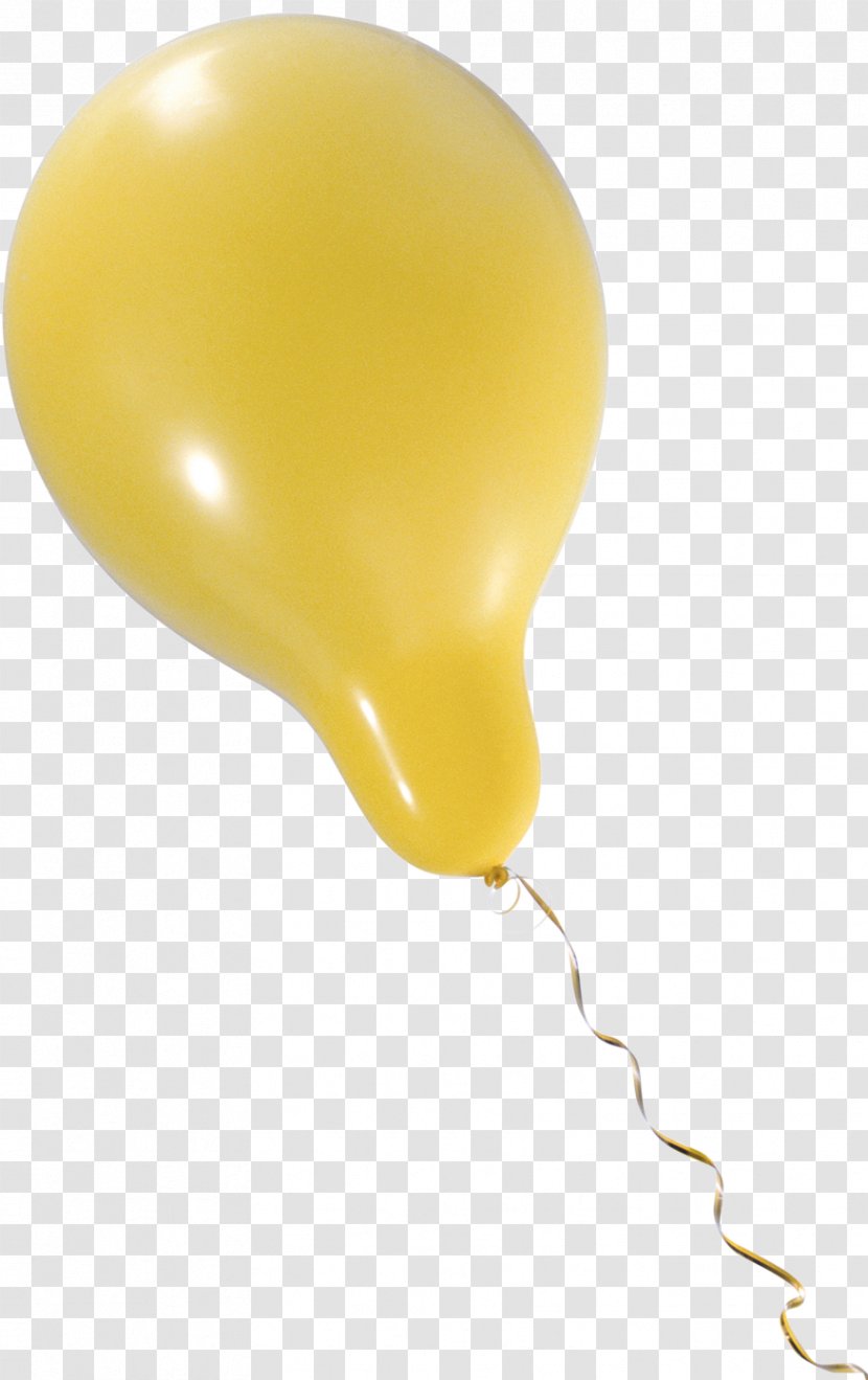Toy Balloon - Yellow Transparent PNG