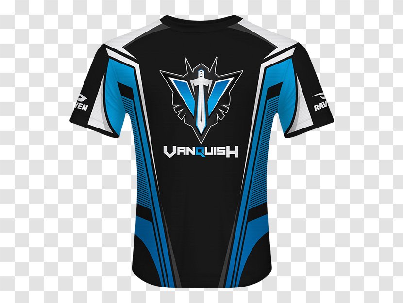 T-shirt Electronic Sports Vanquish Jersey Clothing - Major League Gaming - Multi-style Uniforms Transparent PNG