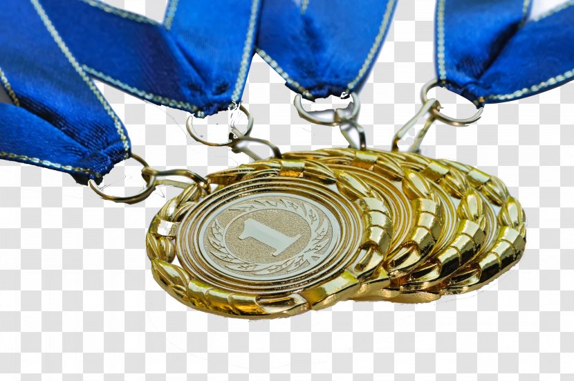 Gold Medal Award - Ribbon - Of Medals Transparent PNG