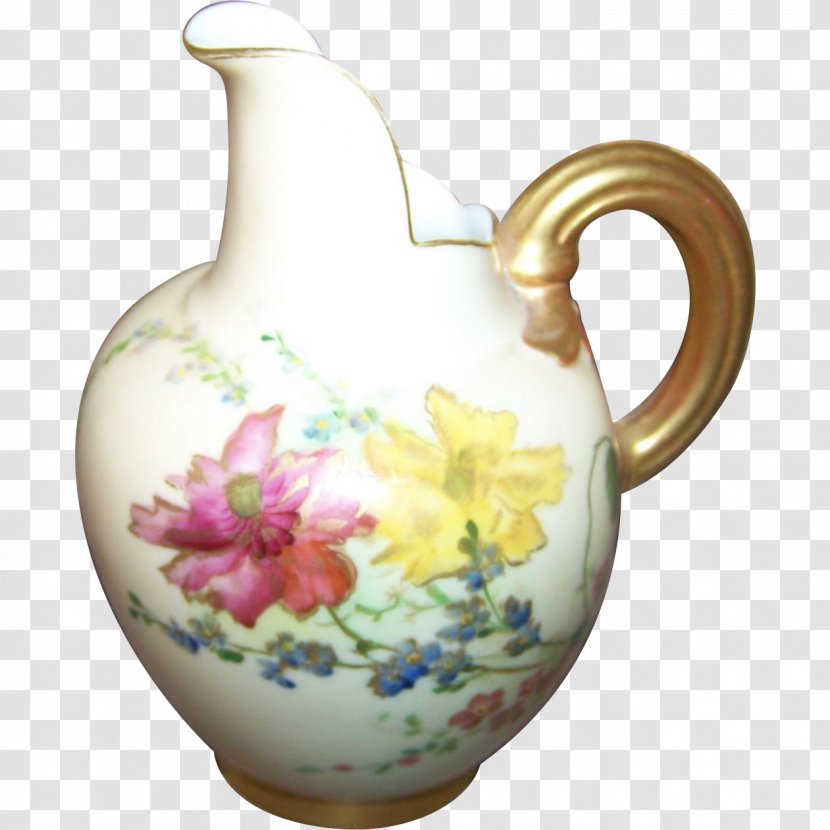 Jug Vase Pottery Porcelain Pitcher - Ceramic Transparent PNG