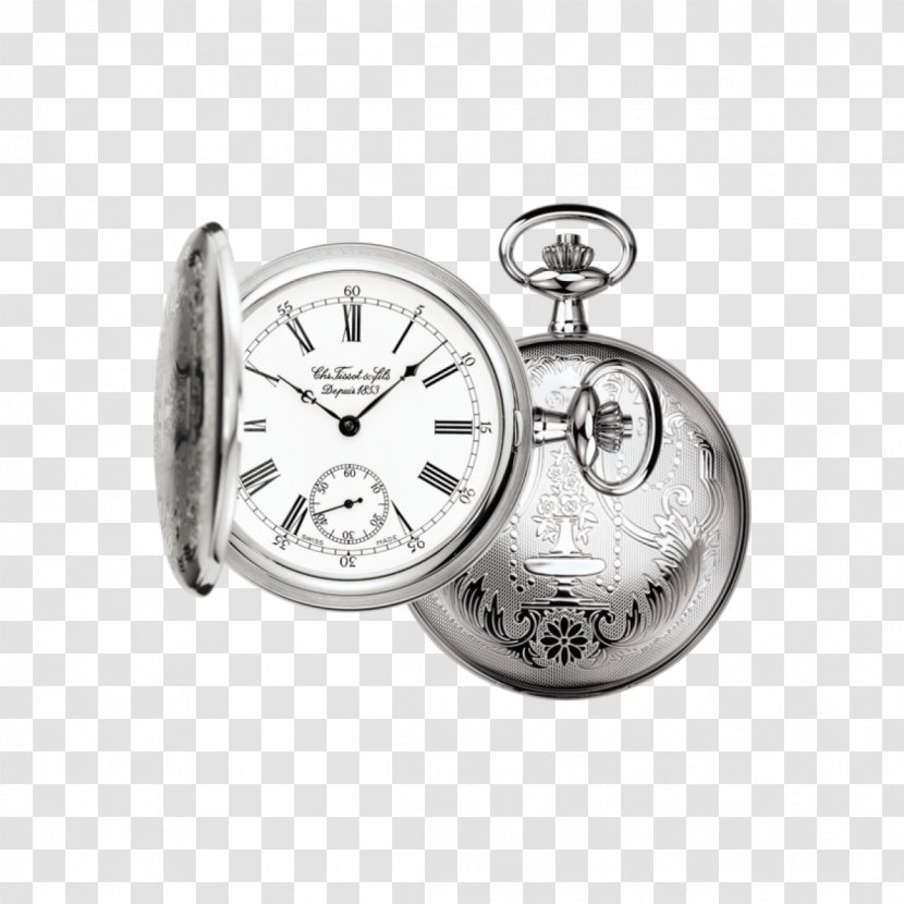 Pocket Watch Tissot Savonnette Clock Transparent PNG