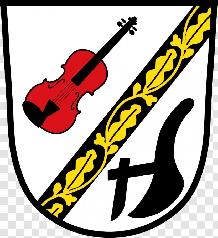 Bubenreuth Luby Violin Viola Coat Of Arms - Silhouette Transparent PNG